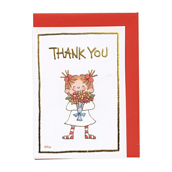 ココちゃん サンキュー ミニカード【フラワー】