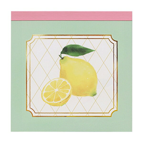 Rakuten - colorfruits メモパッド スクエア 100枚入【lemon】