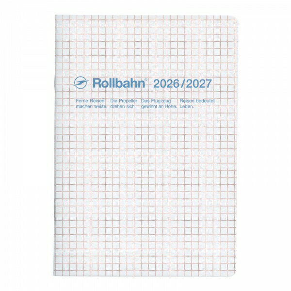 樂天商城 - 2026年 手帳 3月始まり 月間 ロルバーンノートダイアリー B6 スコラ【ホワイト】