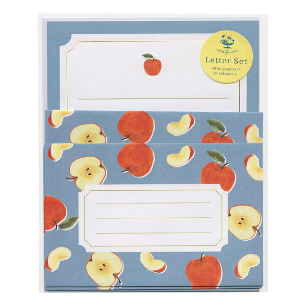 Other - colorfruits レターセット【apple】