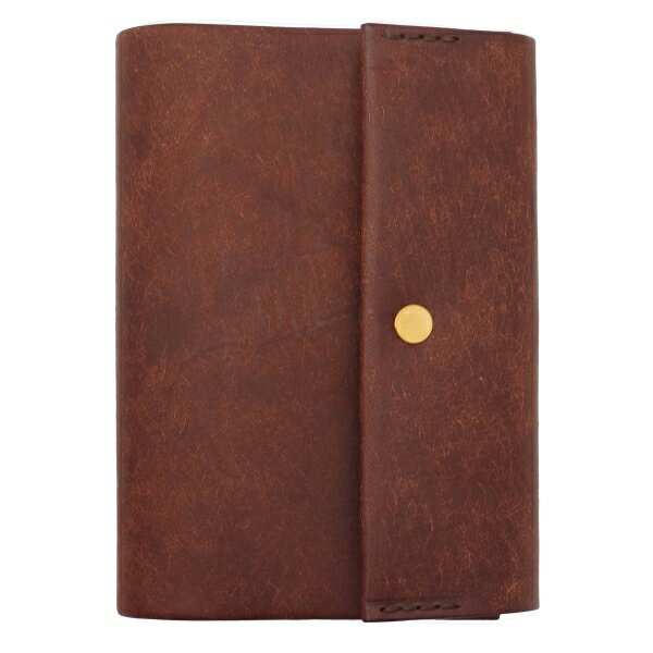 DIARY LEATHER COVER システム手帳 ミニ5 11mm【ダークブラウン】M5