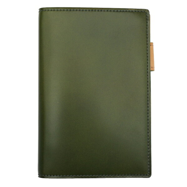 LOAPAD 朝霧コードバン ミニ6コンパクト 16mmノート ペンホルダー可動【GO×ナチュラル】