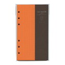 カフェリフィル バイブルサイズ ドット方眼【シャーベット】システム手帳リフィル