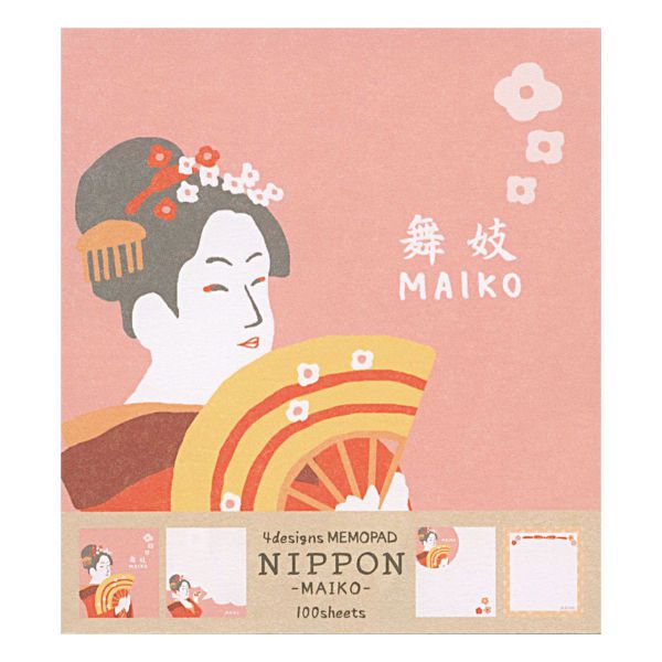 メモパッド MAIKO NIPPON 100枚