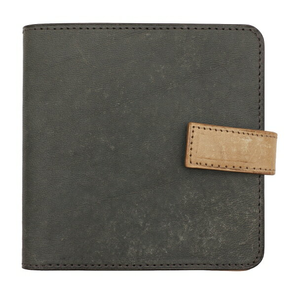 筆屋-ぺんや- システム手帳 M5スクエア マヤ・ベリー 11mm【darkgrey×grey】