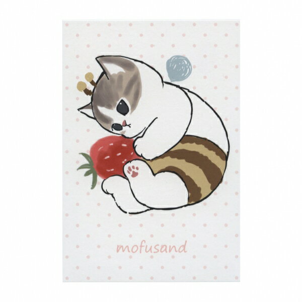 Rakuten - mofusand/モフサンド 春柄 ポストカード 【PX-148h】ぢゅの かわいい ねこ