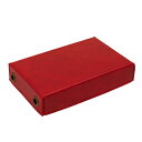 合皮製 道具箱 Sサイズ【レッド】