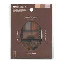 MOMENTS STICKER/[ct[NXebJ[ybrown tonez V[