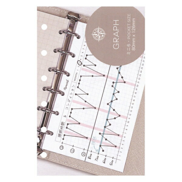 樂天商城 - MEMO リフィル ミニ6 30枚【グラフ】