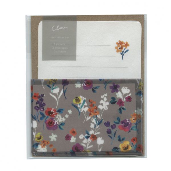 樂天商城 - Clair/クレール ミニレターセット 【Waltz】花柄 華やか 上品 レターセット