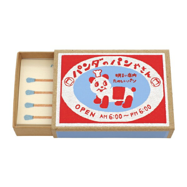 樂天商城 - マッチ箱メモ メモ用紙【パンダのパンやさん】