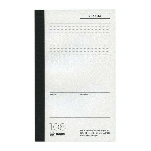 クレシャ ノート A5/B6 【横罫】スリム