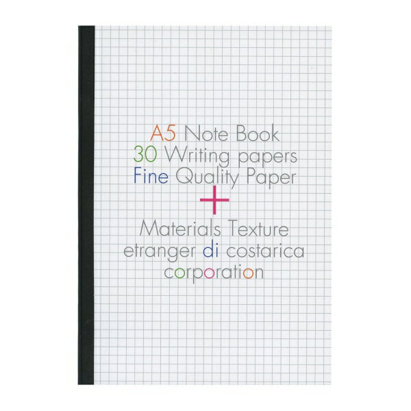 etranger di costarica／エトランジェ ディ コスタリカ ノート A5サイズ BASIS 60ページ 5mm方眼 NB-A5-02【あす楽対応】
