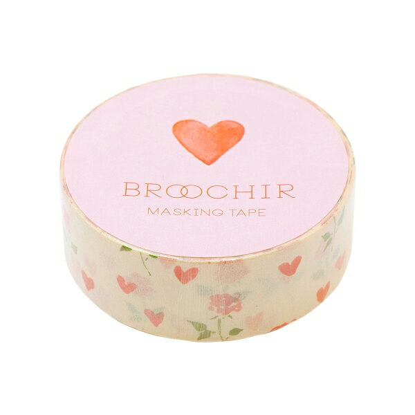 マスキングテープ マステ BROOCHIR15ミリ