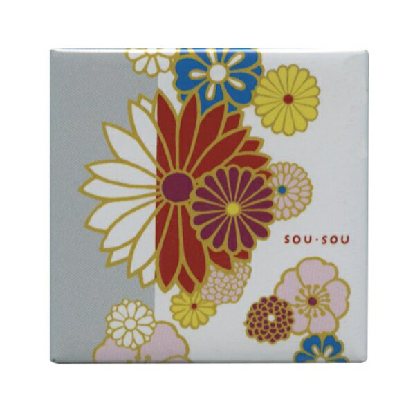 「新しい日本文化の創造」をコンセプトにしたデザインで日常に彩りを添える缶するマグネットです。アートブランド「SOU・SOU」とPHP研究所のコラボレーションによって生まれたアイテムは、シンプルながらも視覚的にインパクトのある柄が特徴です。サイズ：縦=53mm　横=53mm　厚さ=3mm商品色傾向：グレー イラスト表紙パターン：花商品番号165775商品名SOUSOU 缶マグネット＜角型＞【金襴緞子】JAN4990694714313メーカーPHP研究所メーカー品番71431色違い・柄違いの商品⇒ 色違い・柄違いの商品をすべて確認する600000024888: