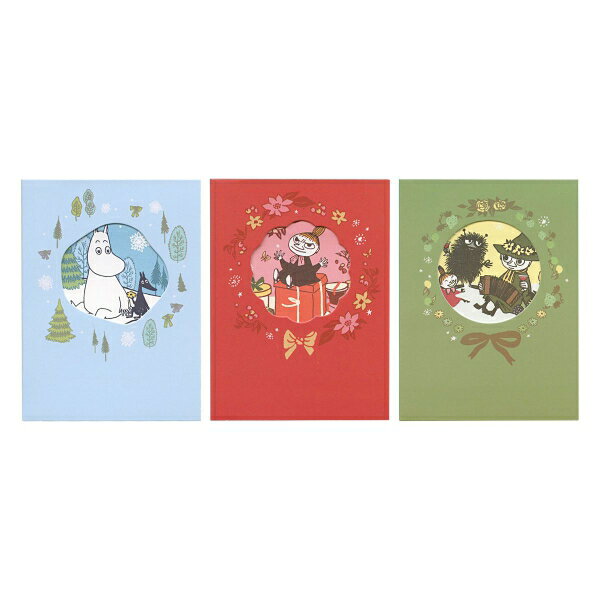 窓付き付箋 ムーミン【なかま】かわいい