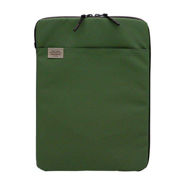 インナーキャリング 撥水 パソコンケース 13インチ 【ダークグリーン】(2.0)