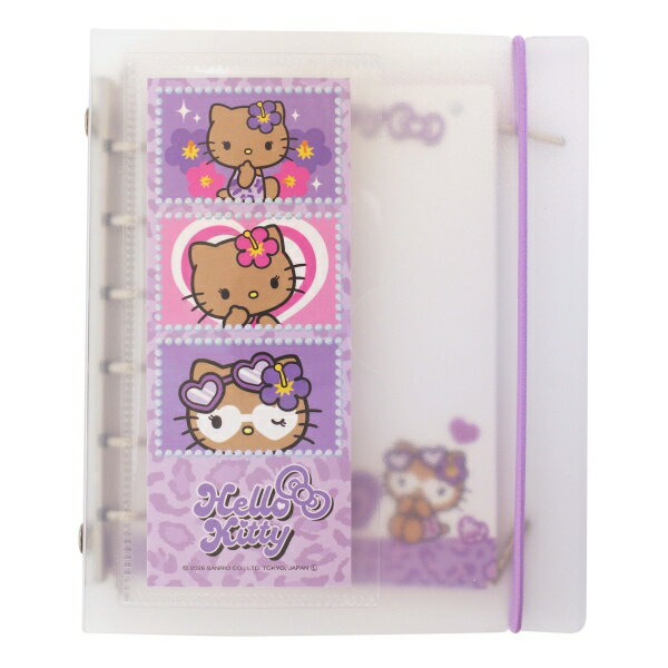 Hello Kitty システム手帳　透明青 楽天市場】ハローキティ システム手帳の通販