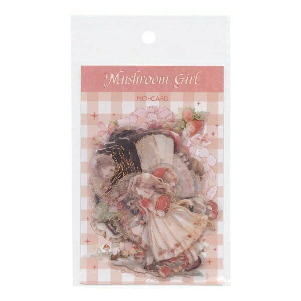 樂天商城 - 女の子のフレークシール ステッカー シール【レッド】コラージュ