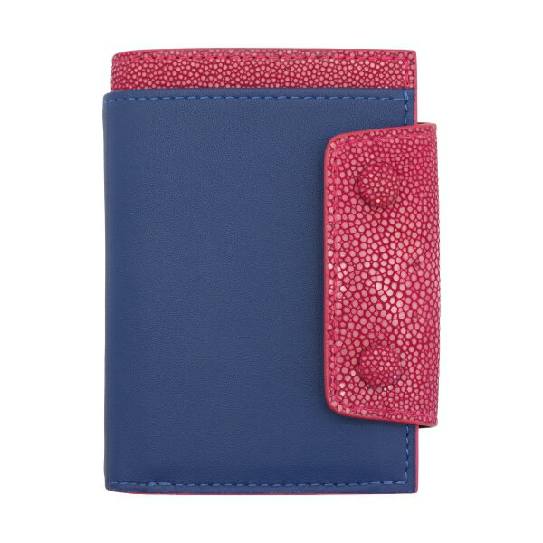 限定 ノア マイクロ5 フラップ 11mm システム手帳【フクシア×ブルー】