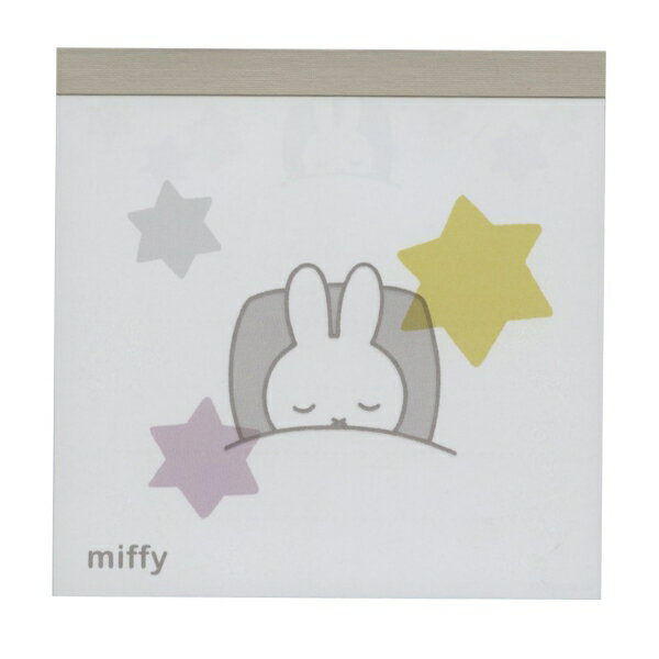 Other - miffy メモパッド・スクエア 100枚【good night】かわいい