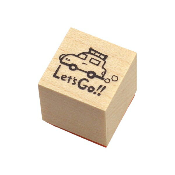 Rakuten - ウッドスタンプ 日本製 オリジナル【Lets Goのはんこ】木製はんこ