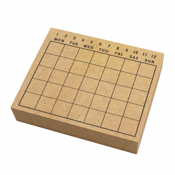 月間カレンダー スタンプ