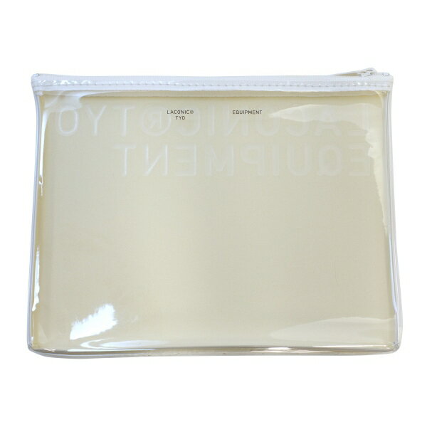 樂天商城 - LACONIC／ラコニック DANIEL/ダニエル ポーチM【ホワイト】 LD02-160WH