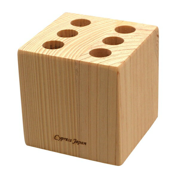 檜デスクキューブ#06