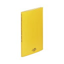 AQUA DROPs クリヤーブック A4S【黄色】A4判タテ型(20ポケット)