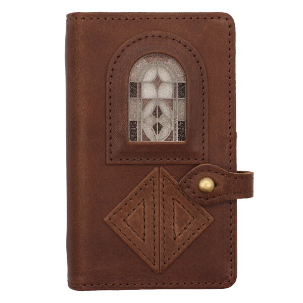 glart システム手帳カバー モストロ ミニ5 15mm【セピア】