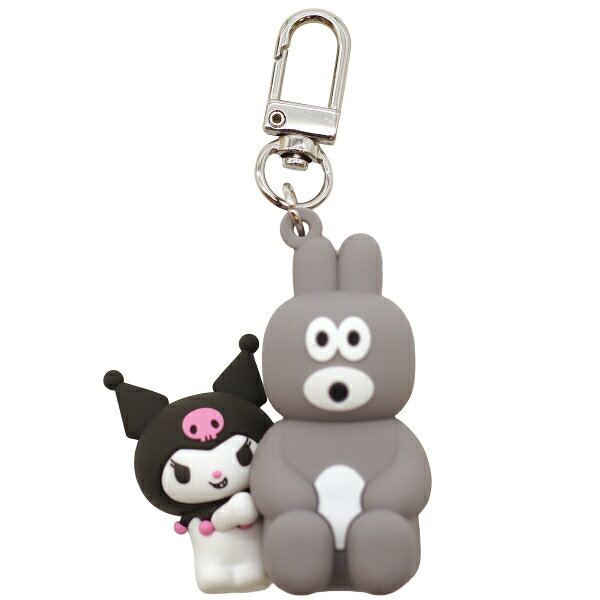 Rakuten - PVCマスコットキーホルダー ブランチブラザーxサンリオキャラクターズ【バニーxクロミ】