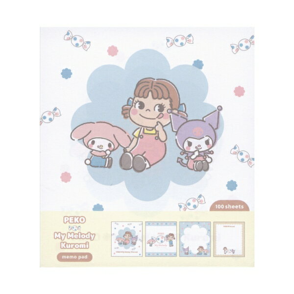 Rakuten - 不二家PEKO×サンリオ メモパッド ドットB