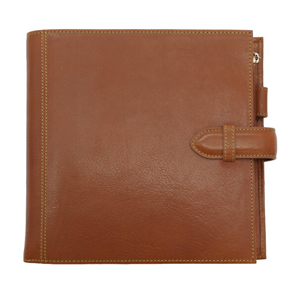 ナトゥーラ HB×WA5 25mm ベルト システム手帳【ブラウン×ライトグリーン】