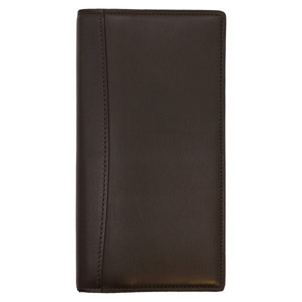 ナローサイズ ピアス リング径11mm 本革製 システム手帳バインダー【ダークブラウン】