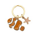 アクアチック キーリング【カクレクマノミ】海洋動物 かわいい キーホルダー