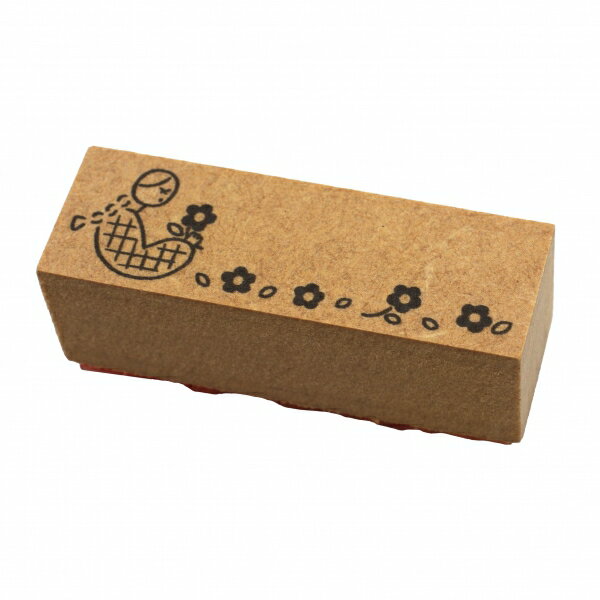 樂天商城 - マールちゃん タイトル スタンプ【お花】STAMP MARCHE かわいい