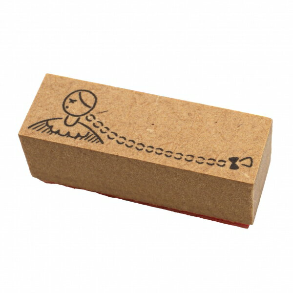 マールちゃん タイトル スタンプ【おさげ】STAMP MARCHE かわいい