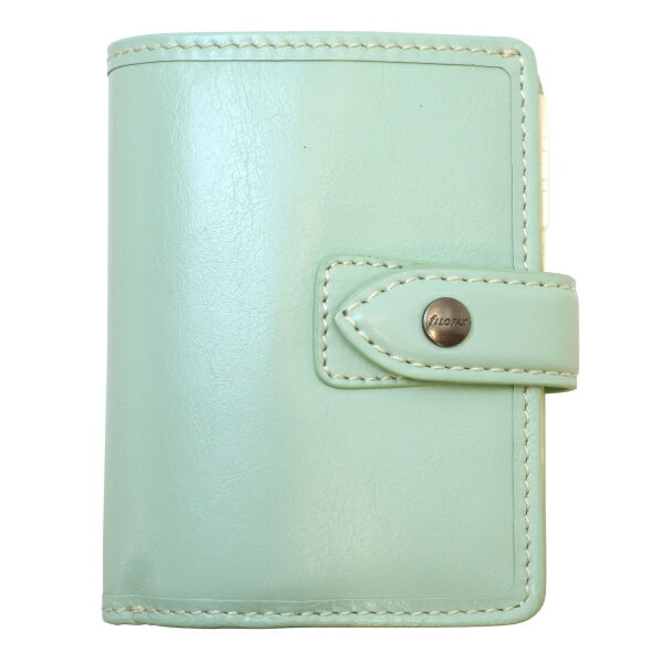 システム手帳 ミニ5サイズ マルデン リング径15mm【ミント】