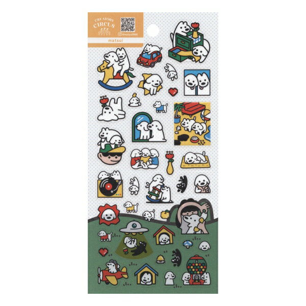 クリエイターズサーカス クリアシール