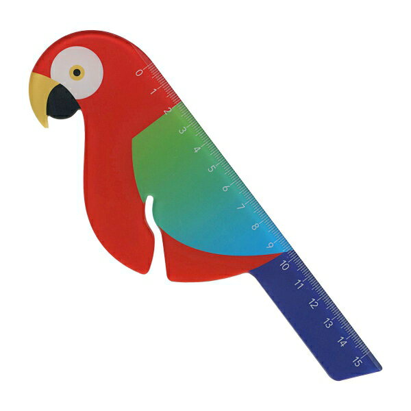 バードルーラー【オウム】直定規 インテリア 寄付