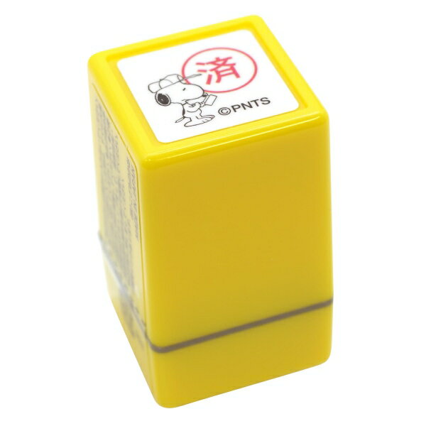 人気のスヌーピーのミニ浸透印スタンプです。スタンプ台不要で気軽にポンポン捺せます。カレンダーやメモにもおすすめの可愛いイラストで、簡単にデコレーションできます。※インク補充式押した時のサイズ:約12×12mm素材・ホルダー:プラスチック・印面:オレフィン・インク:油性顔料インクサイズ：縦=22mm　横=22mm　厚さ=37mm商品色傾向：黄色 イラスト表紙パターン：キャラクターキャラクター名：スヌーピー・シリーズ商品番号148458商品名スヌーピー ミニスタンプ 浸透印JAN4990212217265メーカーこどものかおメーカー品番2204-046色違い・柄違いの商品⇒ 色違い・柄違いの商品をすべて確認する【こどものかお 】スヌーピー ミニスタンプ 浸透印を確認する600000021526: 200000003414: