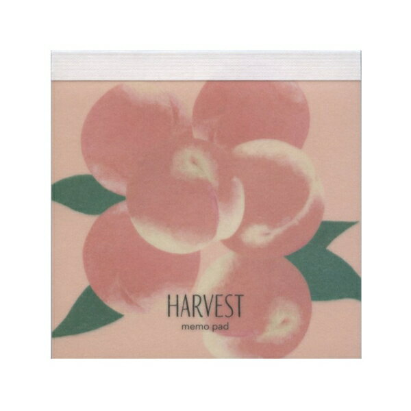 樂天商城 - スクエア メモパッド 100枚【Harvest Peach】おしゃれ かわいい
