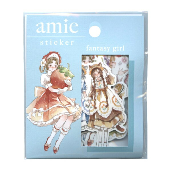 樂天商城 - Ami sticker/アミステッカー フレークシール【ファンタジーガール】コラージュ デコ