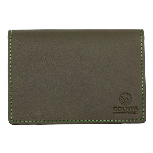 コルティヴァ2 名刺入れ/名刺ケース 本革製【グリーン】