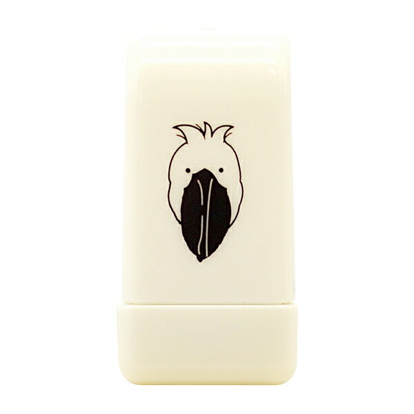 樂天商城 - アニマル百貨店 ロールスタンプ 希少動物【ハシビロコウ】