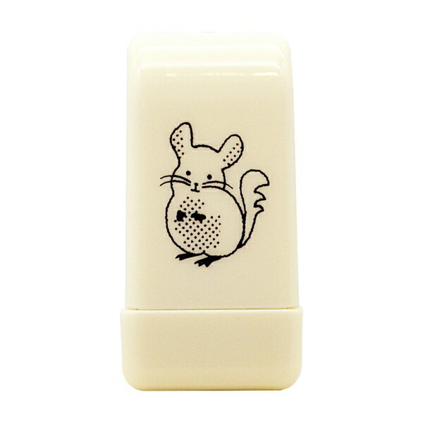 アニマル百貨店 ロールスタンプ 希少動物【チンチラ】