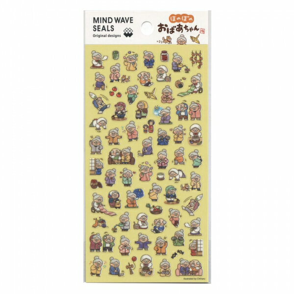 樂天商城 - MWシール 【ホノボノオバアチャン】
