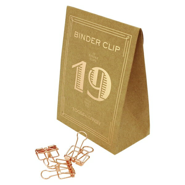 BINDER CLIP/バインダークリップ 19 TTLB TL018-RGD