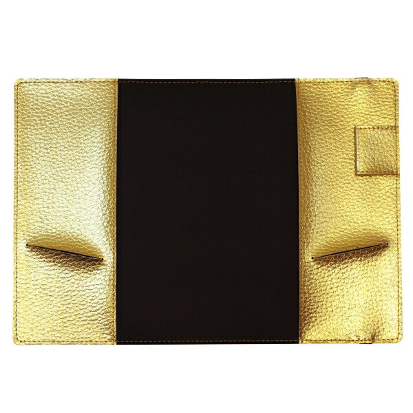 LACONIC／ラコニック B6 ノートカバー/ダイアリーカバー SILVER＆GOLDシリーズ【ゴ...